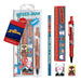 Spider-Man Stationery Set, 5-Piece Spiderman Pencil Case with School Supplies - Official Merchandise