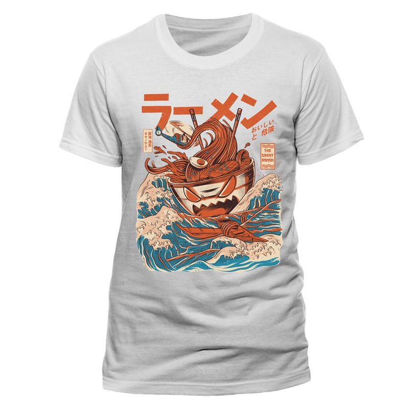 ILUSTRATA (GREAT RAMEN FULL COLOUR) WHITE T-SHIRT