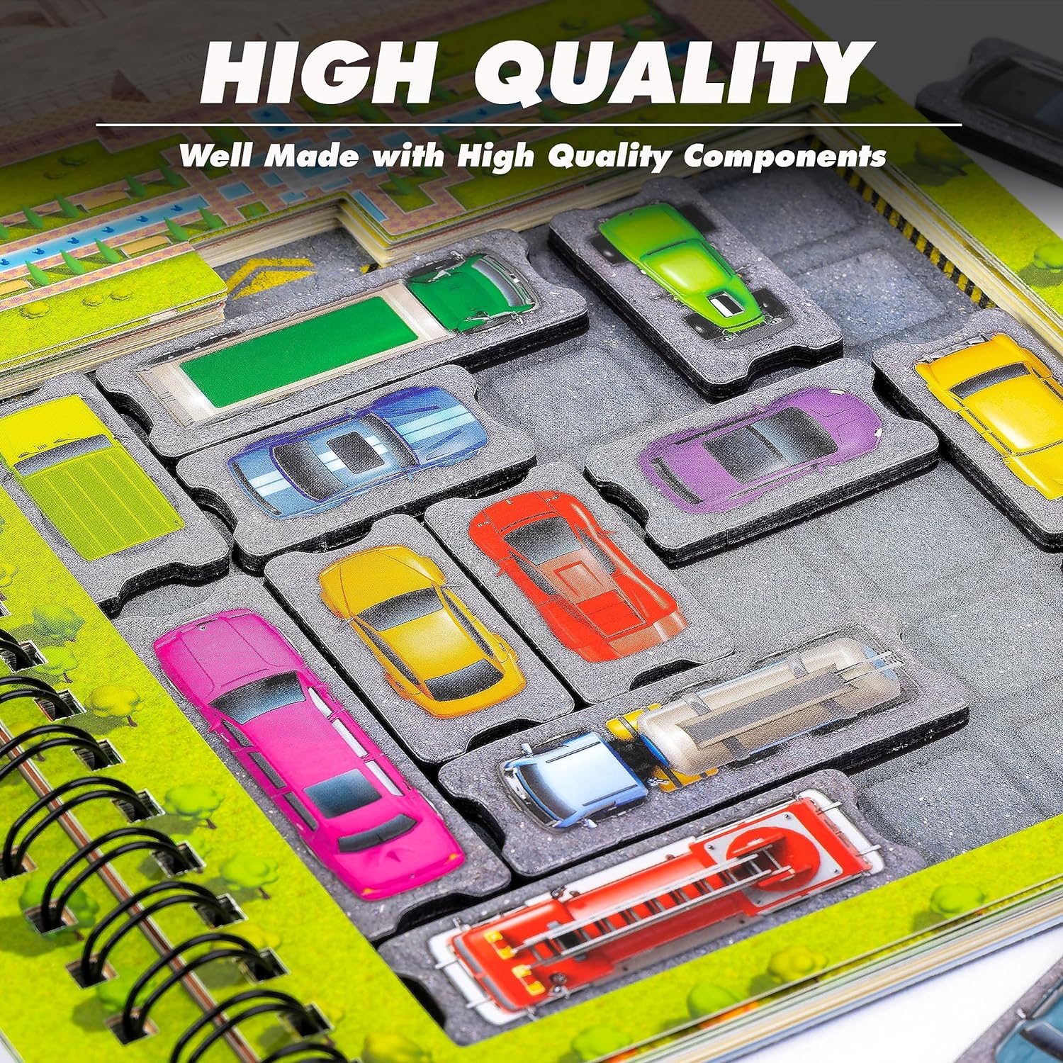 ThinkFun - 76544 - Rush Hour World Tour - Das magnetische Reise-Knobelspiel. Perfekt für die Reise und als Geschenk!: Das magnetische Reise-Knobelspiel