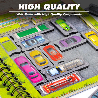 ThinkFun - 76544 - Rush Hour World Tour - Das magnetische Reise-Knobelspiel. Perfekt für die Reise und als Geschenk!: Das magnetische Reise-Knobelspiel