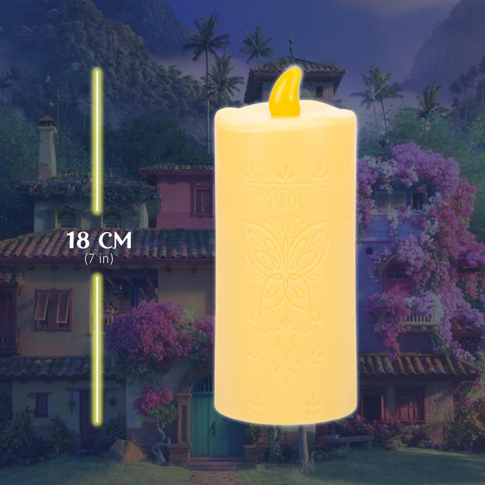 Paladone Disney Encanto Candle Light with ButterFly Remote Magical Color Changing Light Decoration Powered By 5x AAA Batteries