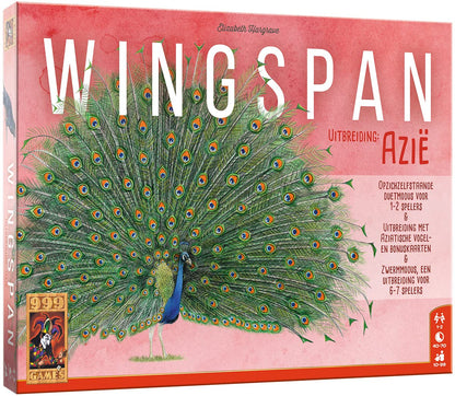 Wingspan uitbreiding: Azië