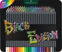 Faber-Castell Black Edition 116490 Colouring Pencils, 100 Metal Case, Shatterproof, for Children and Adults