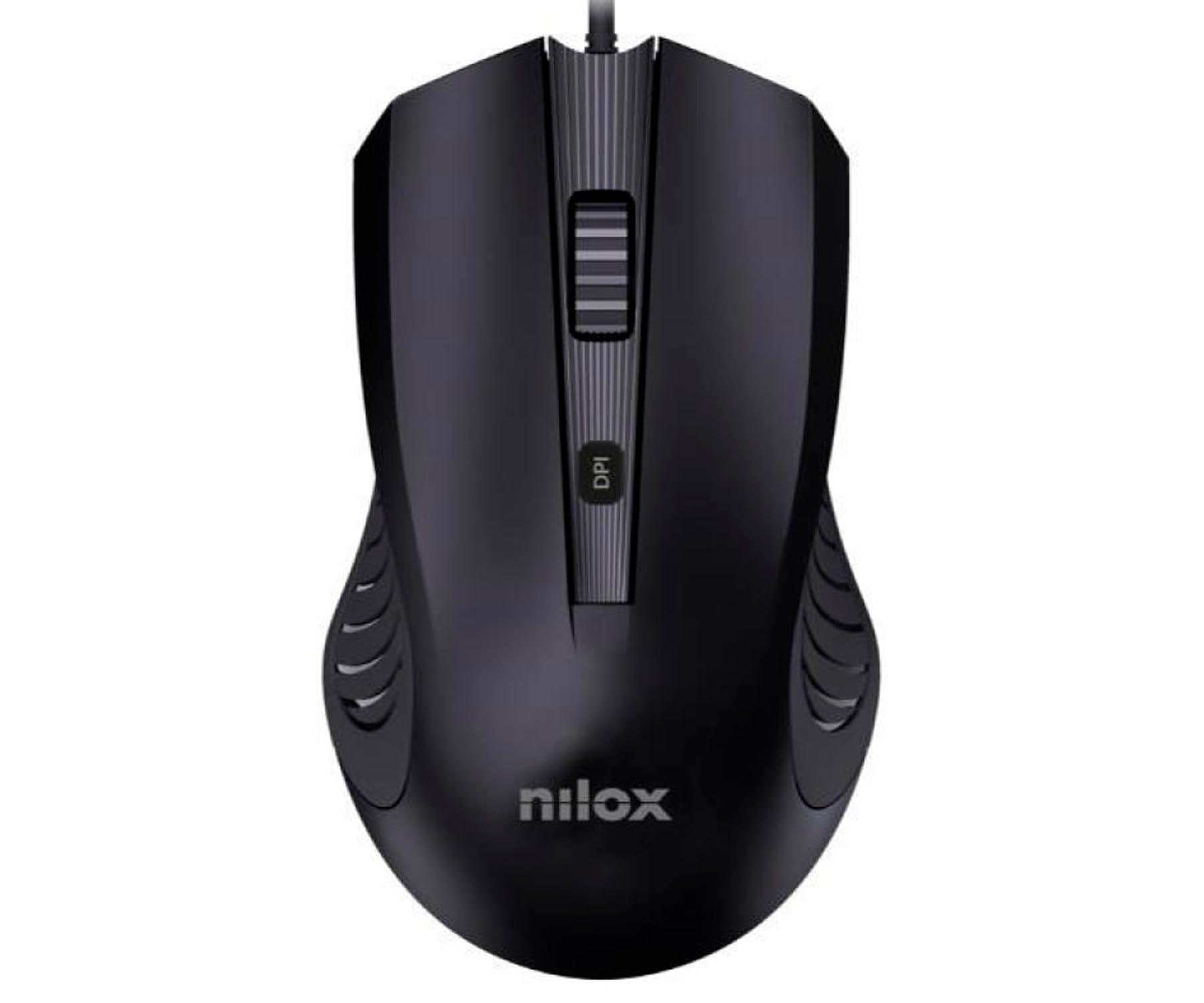 Nilox Wired USB Mouse, Black Brand