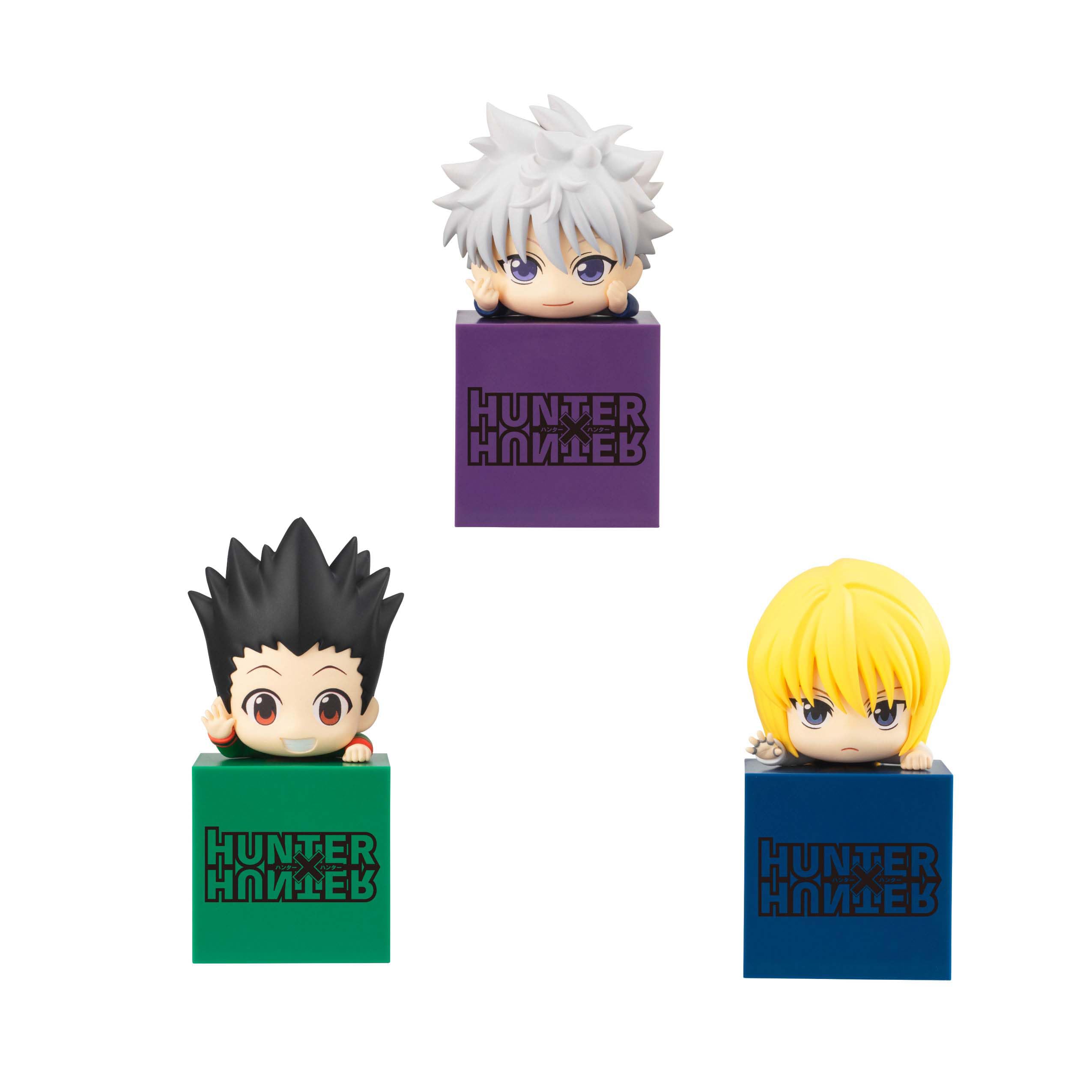 FURYU Corporation-Hunterxhunter Hikkake Figur -Gon/Killua/Curapikt- Set