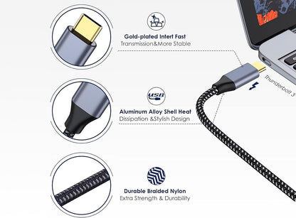 Conceptronic ABBY10G USB-C to HDMI Male to Male Cable 4K60Hz
