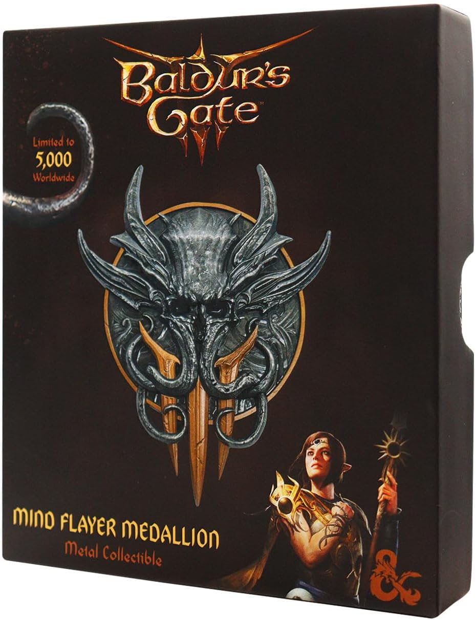 Dungeons & Dragons Limited Edition Baldur's Gate 3 Metal Collectible Medallion