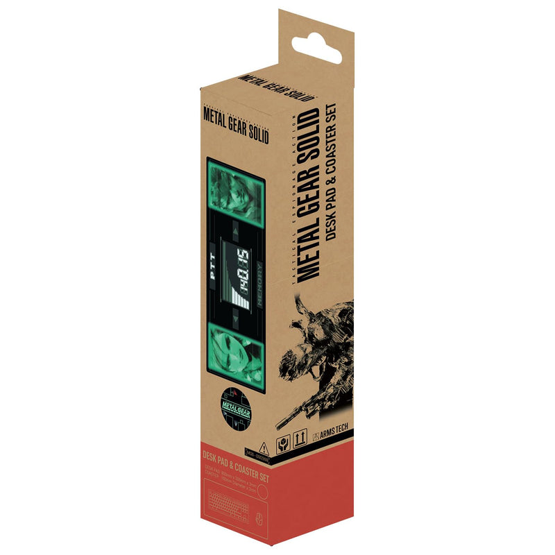 Metal Gear Solid Limited Edition Desk Pad & Coaster Set