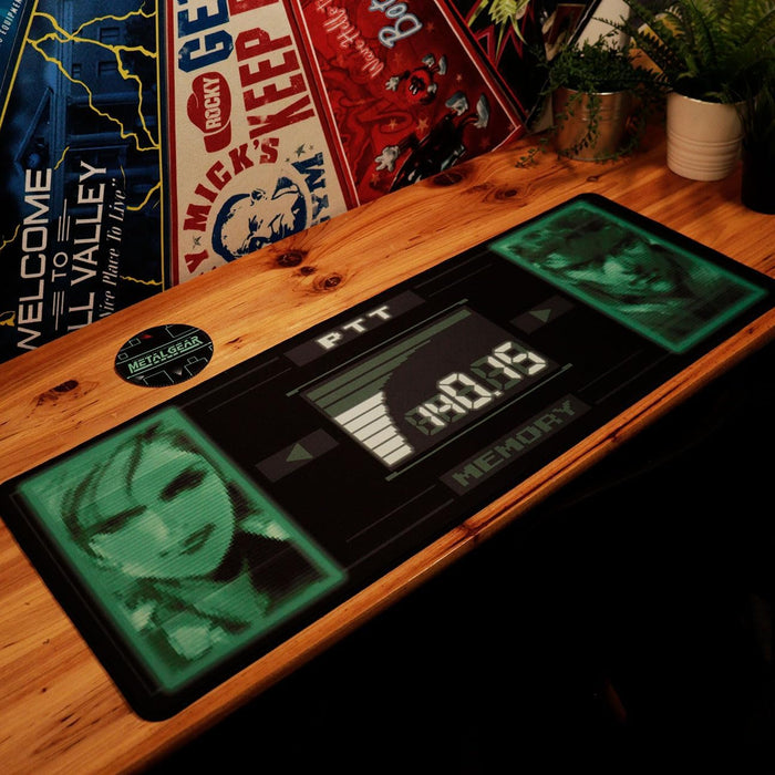Metal Gear Solid Limited Edition Desk Pad & Coaster Set