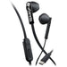 Urbanista Wired Earbuds, Tangle Free USB C Earphones Wired Call-Handling with Microphone, USB Type C Headphones Wired Stereo Input, Button Input with Voice Assistant, San Francisco, Black