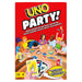 Mattel Games Juego de Cartas UNO Party! Juego de Mesa Familiar para Grupos Grandes, niños, niñas y Adultos +7 años (Mattel HMY49