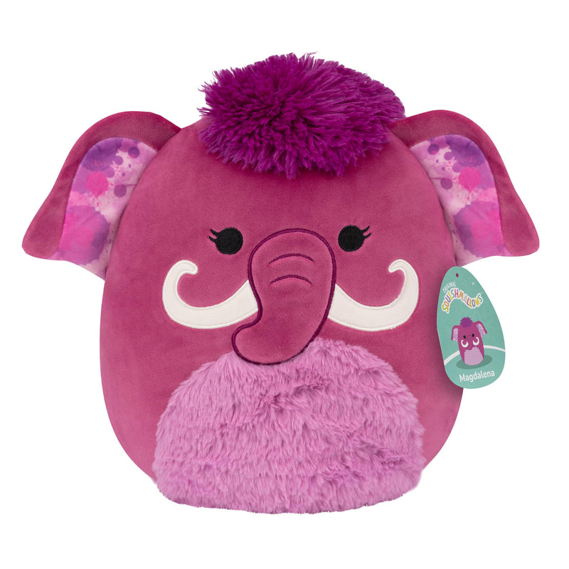 Squishmallows SQCR04576 - Magdalena das Mammut 30 cm, offizielles Kelly Toys Plüsch, superweiches Kuscheltier