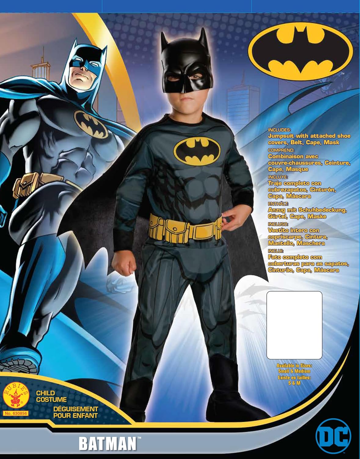 Rubies - DC Comics Costume - Batman (132 cm