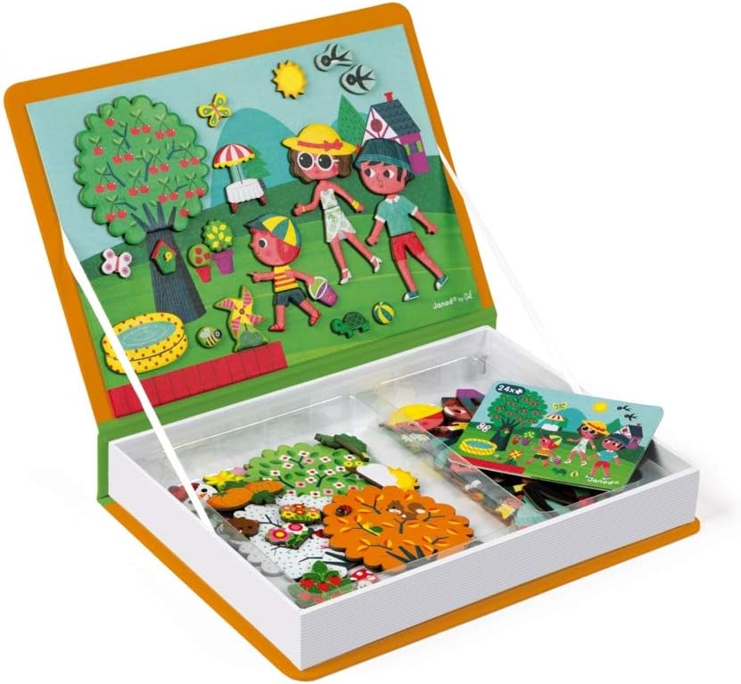 Janod J02721 4 Seasons Magneti'Book