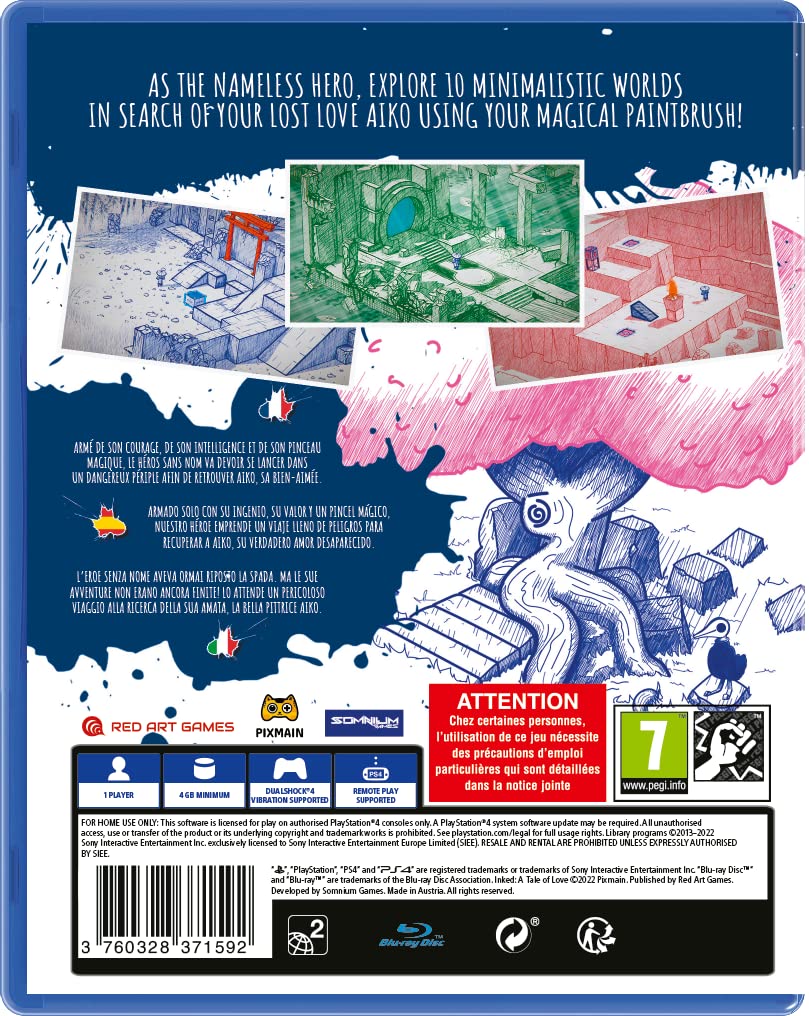 Playstation 4 - Inked: A Tale Of Love