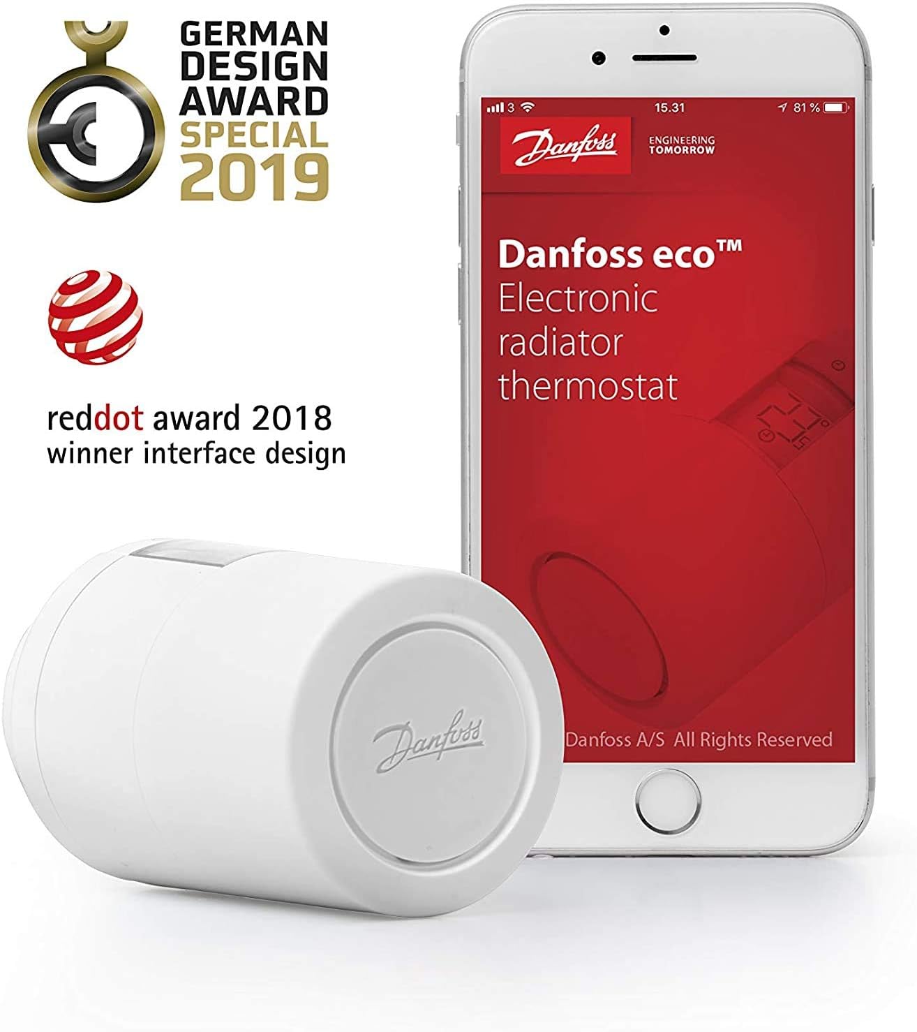 Danfoss - Thermostat Eco Bluetooth