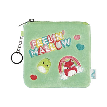 Portafoglio in peluche misto Fluffy Personaggi Squishmallows