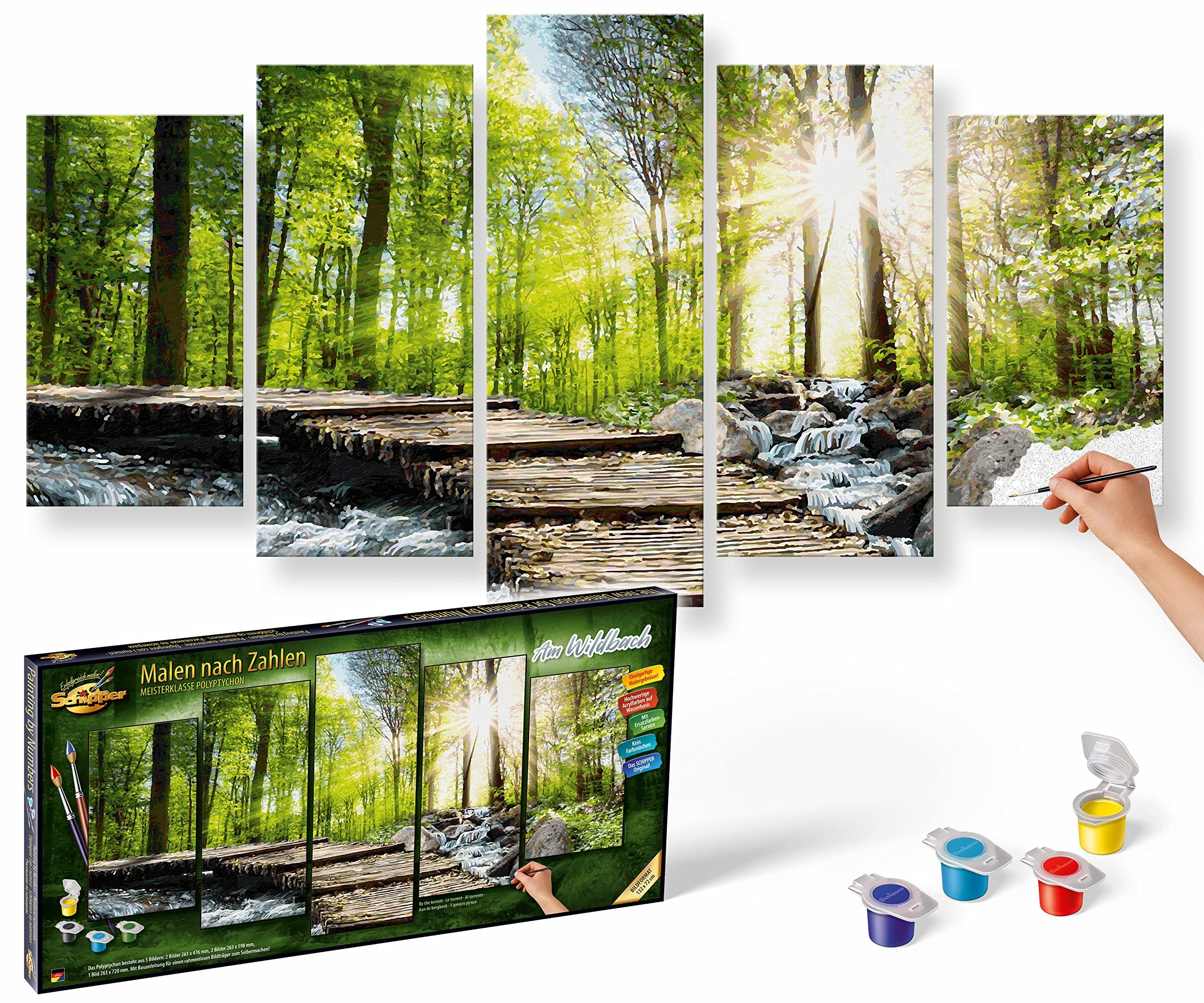 Schipper 609450774"By The Torrent Painting by Number