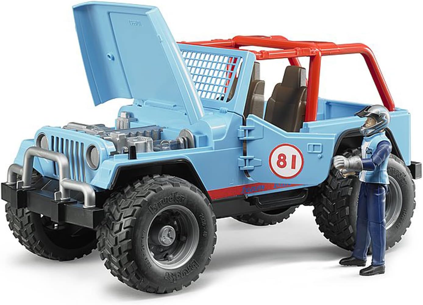 Jeep Wrangler Cross Country Racer with Driver - Team