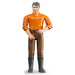 Man, Light Skin, Brown Jeans