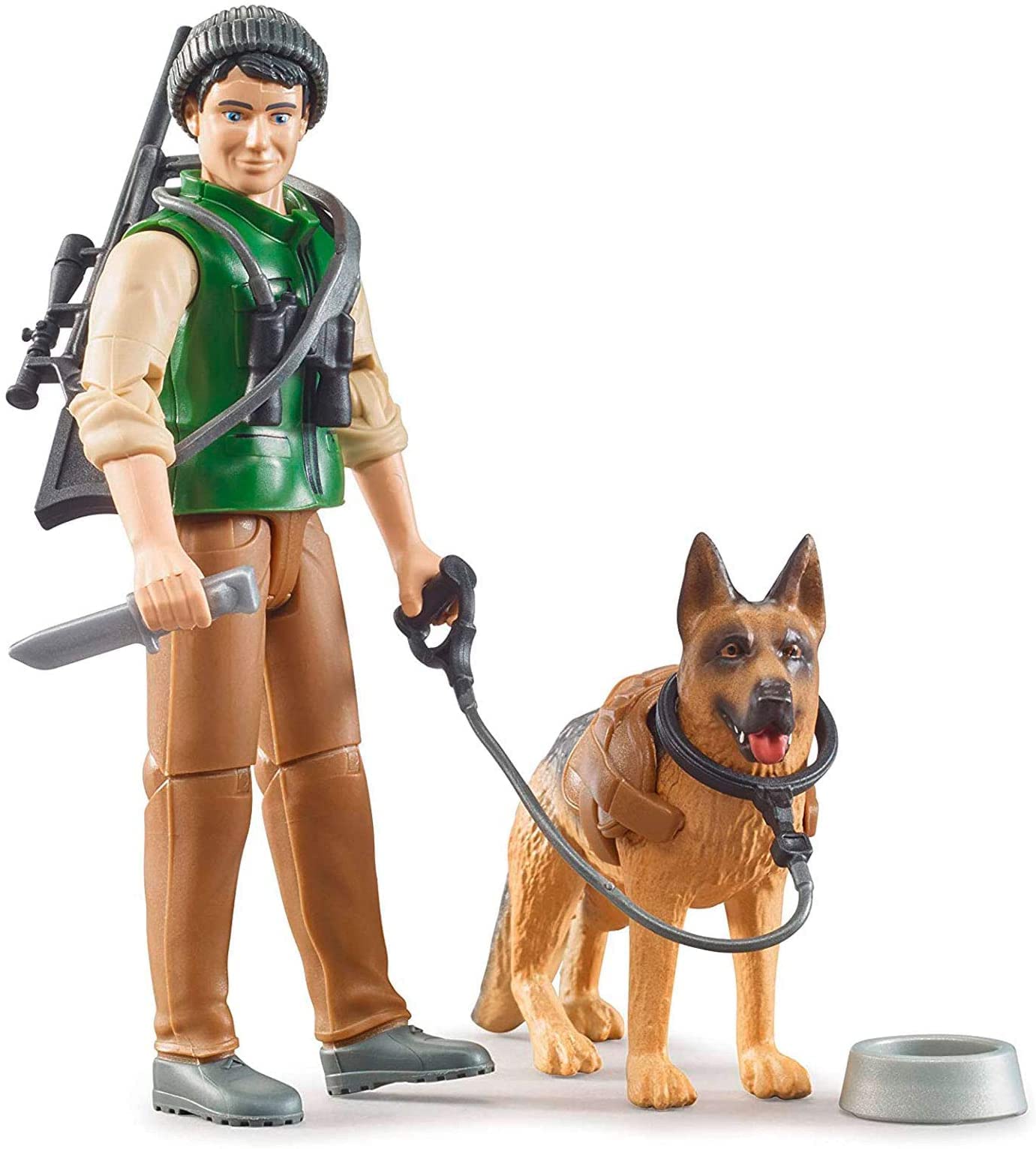 Bruder Forest Ranger with Dog and Equipment