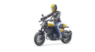 Scrambler Ducati Full Throttle with Rider Modern