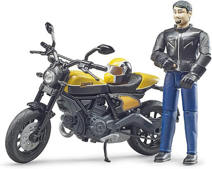 Scrambler Ducati Full Throttle with Rider Modern