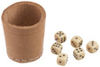 Carl Weible 05519 5519 Leather Natural 5 cm + 6 Cubes
