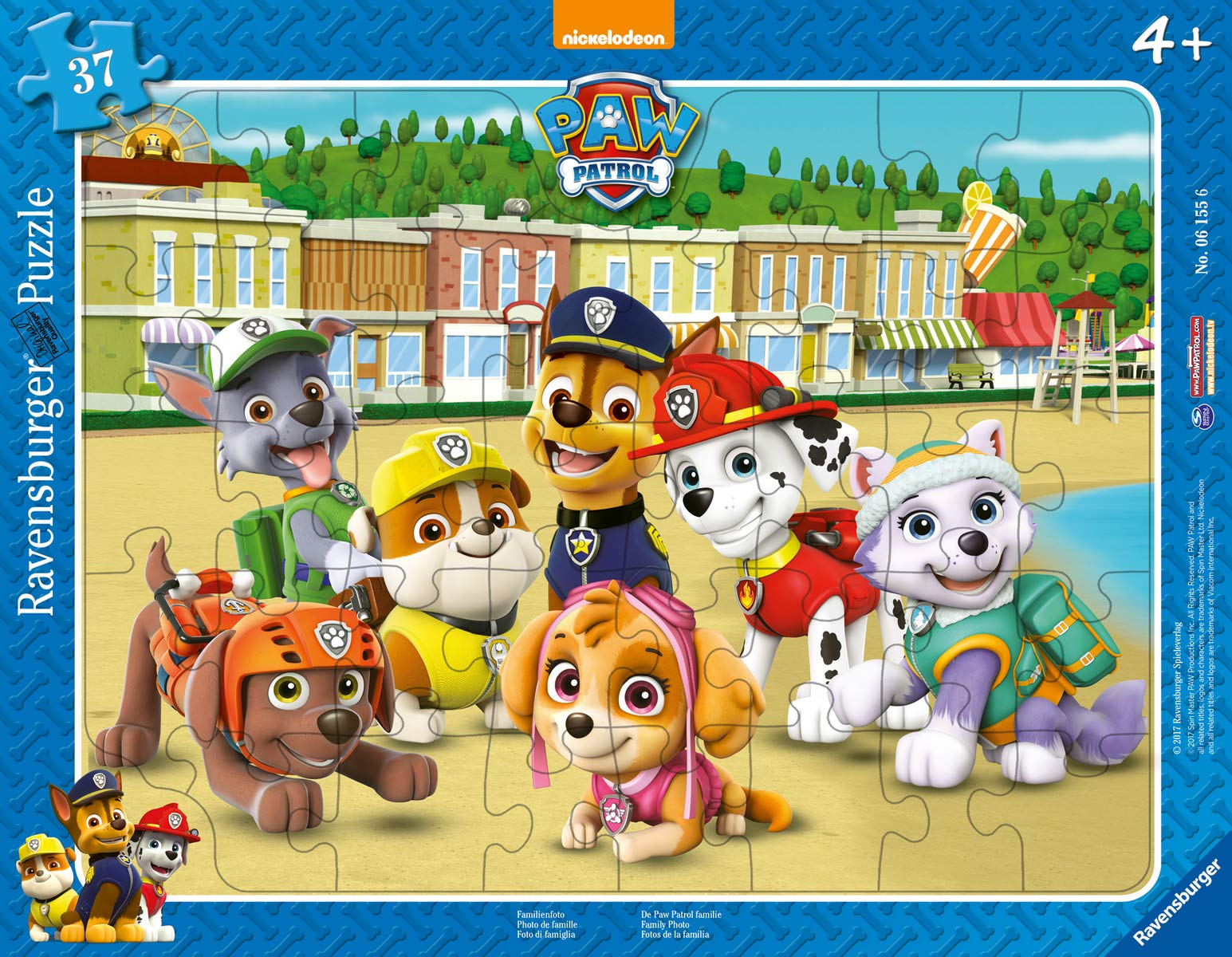 Ravensburger Puzzle – Family Photo Frame pat' Patrol 37 Pieces, 06155