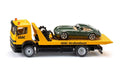 siku 2712, Tow Truck, 1:55, Metal/Plastic, Yellow, ADAC design, Incl. toy car for towing