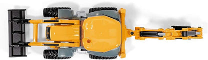 siku 3558, JCB 4CX Backhoe Loader, 1:50, Metal/Plastic, Yellow, Multifunctional, Can be combined with siku models of the same scale JCB 4CX Digger Loader