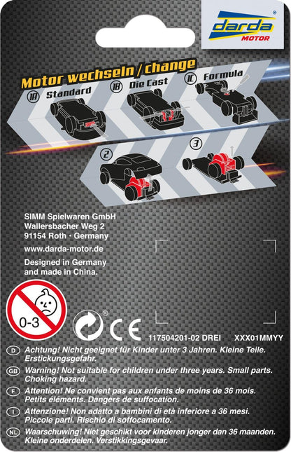 Darda 4006942504206 50420 Stop, Go Motor Austauschmotor,Schwarz