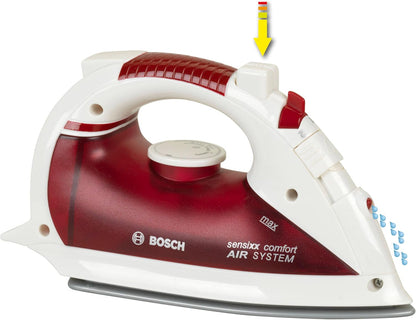 Theo Klein 6254 Bosch Iron I Ideal Children's Iron with Water Spray Function I Toys for Children Aged 3 and over