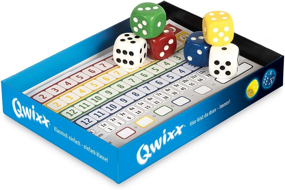 NSV - 4015 - QWIXX - nominated for game of the year 2013 - dice game (German edition