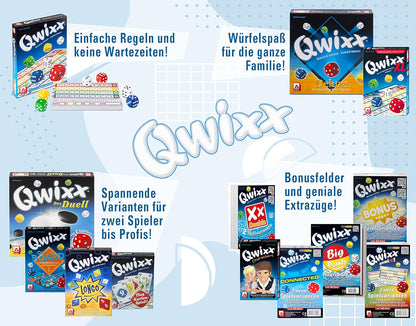 NSV 8819900515 - 4021 - QWIXX - XL - Blocks Set of 2 - Dice Game Single
