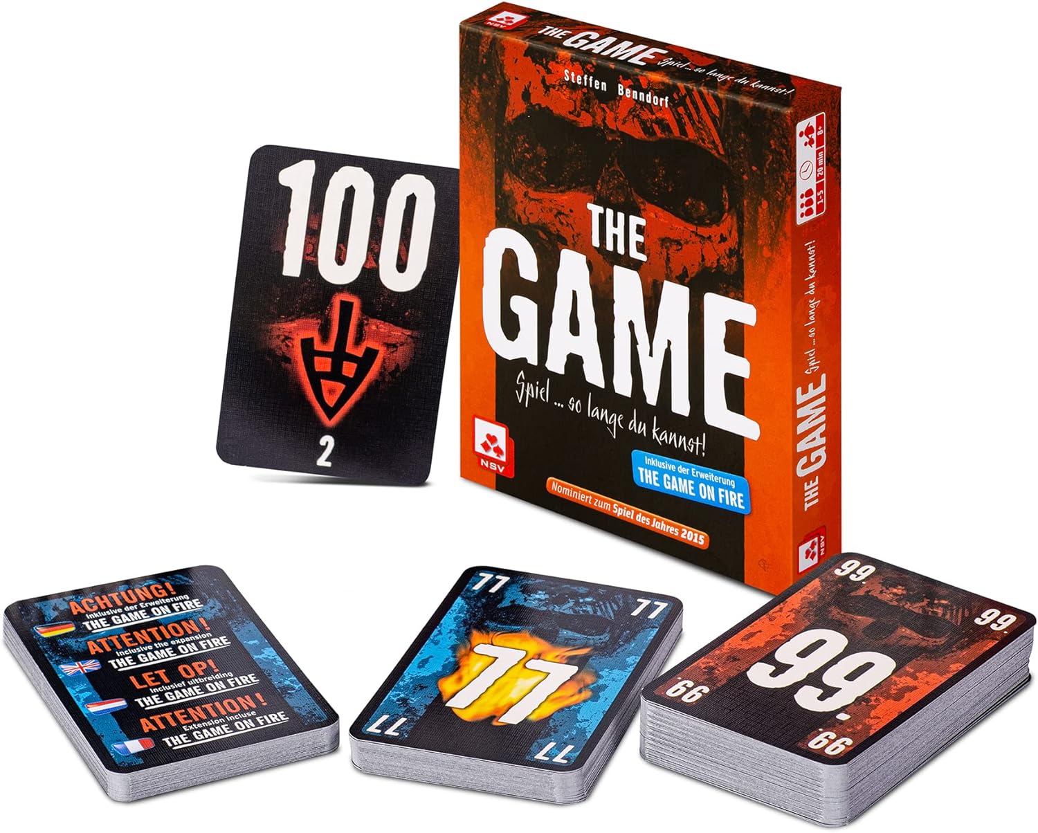Nürnberger Spielkarten Verlag - Juego de Cartas, 1 a 5 Jugadores (4034) (versión en alemán