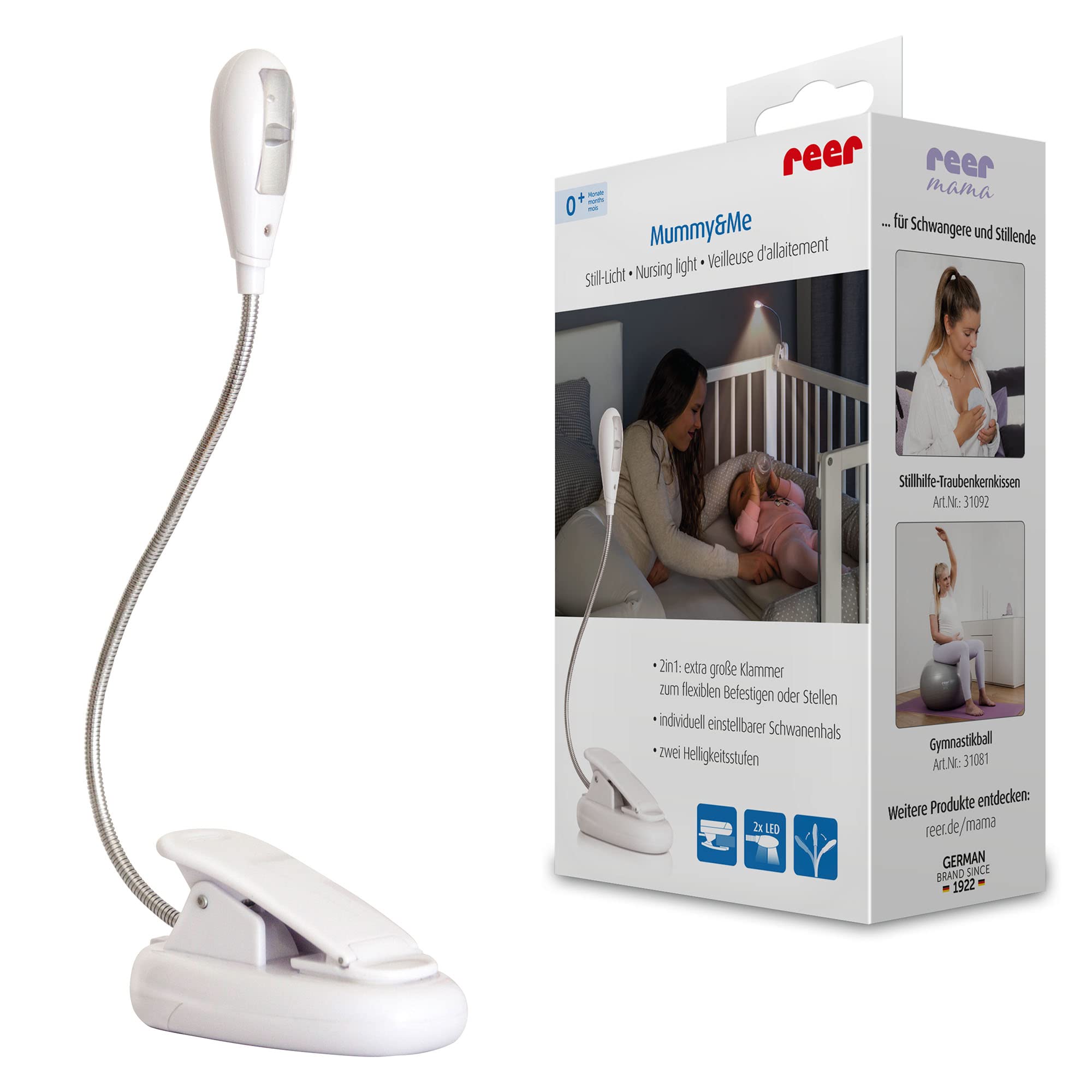 Reer 52010 Mummy and Me LED-Still-Light Modern 1 - Pack