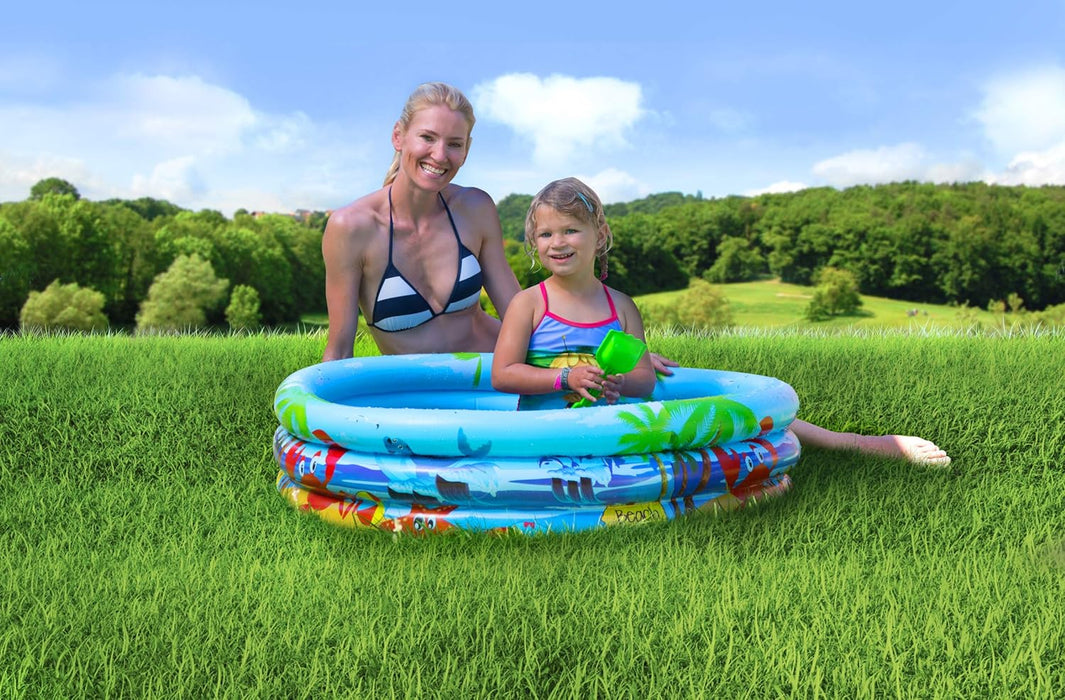 VEDES Großhandel GmbH - Ware Splash & Fun 77703489 Paddling Pool Beach Fun 100 cm