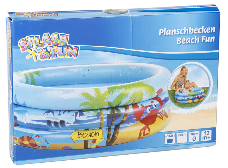 VEDES Großhandel GmbH - Ware Splash & Fun Baby Paddling Pool Beach Fun Diameter 70 cm