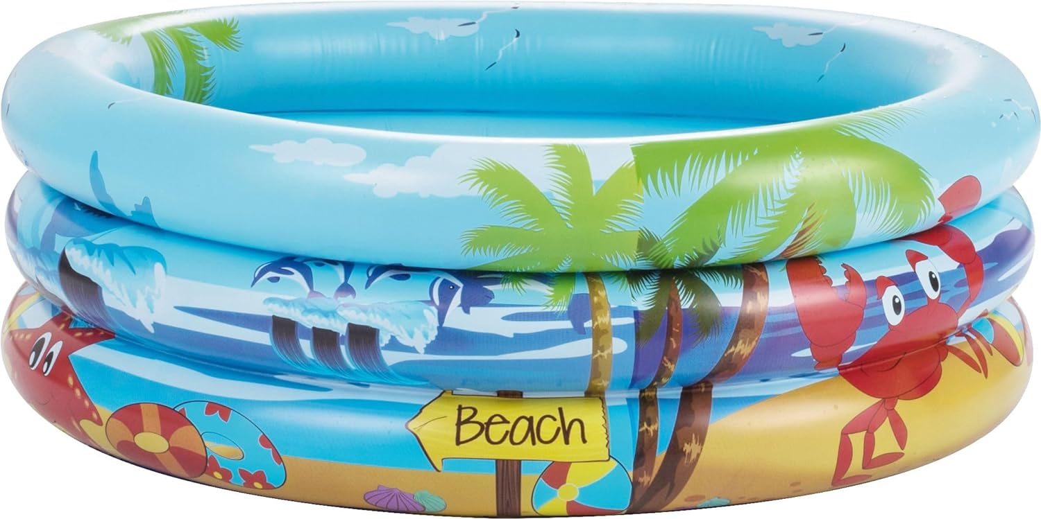 VEDES Großhandel GmbH - Ware Splash & Fun Baby Paddling Pool Beach Fun Diameter 70 cm