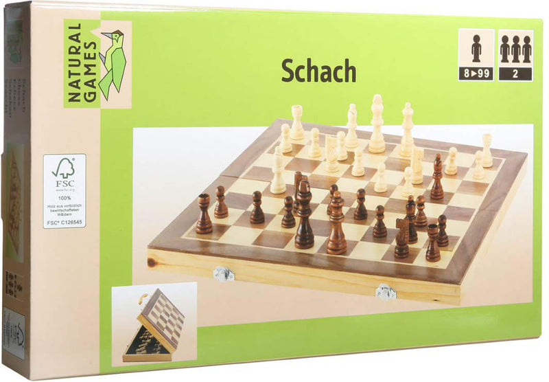 Natural Games Schachkassette 40x20x6 cm