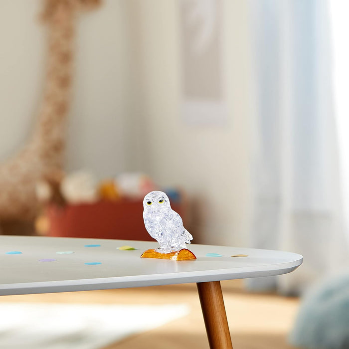 HCM Kinzel Crystal Puzzle - Eule transparent