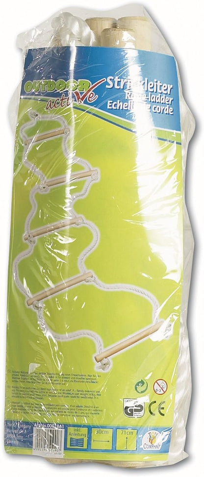 The Toy Company 718.052.3 Outdoor active Abenteuer Strickleiter, 190 cm