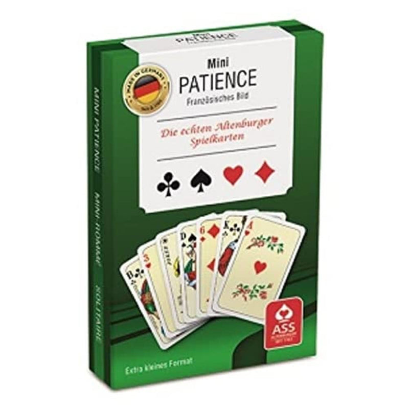 ASS 22570097 Mini-Patience-Das Klassische Kartenspiel-im Miniformat, Keine, ab 8 Jahren