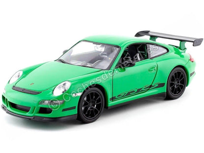 Welly 22495 Porsche 911 (997) GTR3 RS 1:24 Collector's Model Green