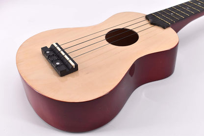 Mini-Gitarre Holz NATUR Ukulele