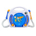 Karaoke CD Player MP3 2 Mikros blau NEU