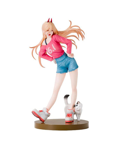 Sega Chainsaw Man PVC Luminasta Chainsaw Man Power Statue 22 cm
