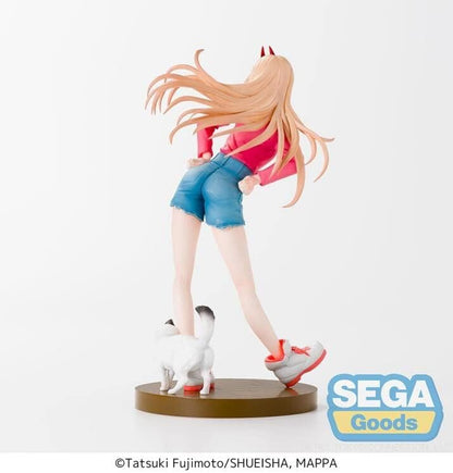 Sega Chainsaw Man PVC Luminasta Chainsaw Man Power Statue 22 cm