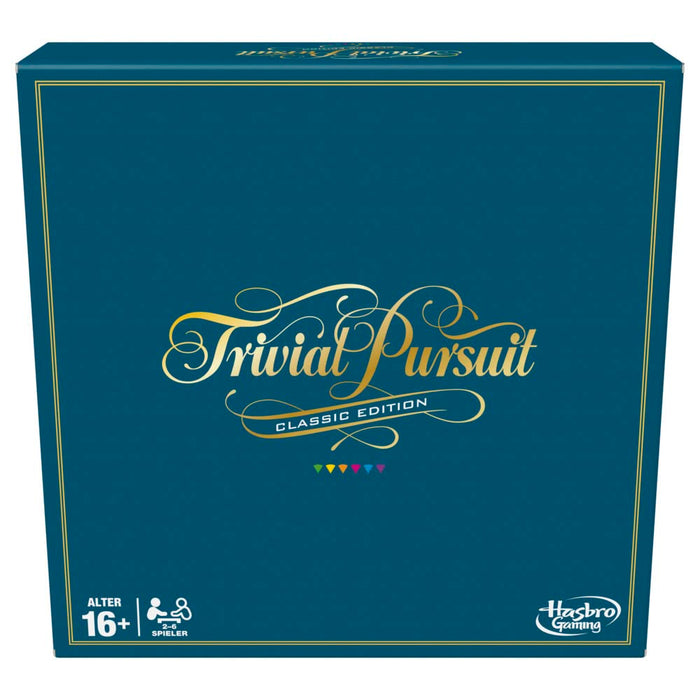 Hasbro Trivial Pursuit, Wissensspiel für Erwachsene, Familienspiel, 16 Jahre to 99 Jahre Klassik Single